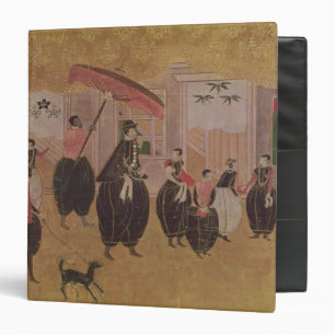 St. Francis Xavier  and his entourage Binder