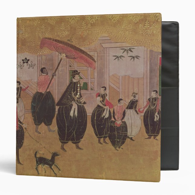 St. Francis Xavier  and his entourage Binder (Front/Inside)