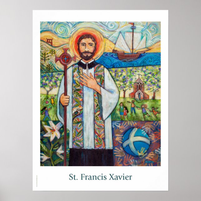 St. Francis Xavier Catholic Poster (Front)