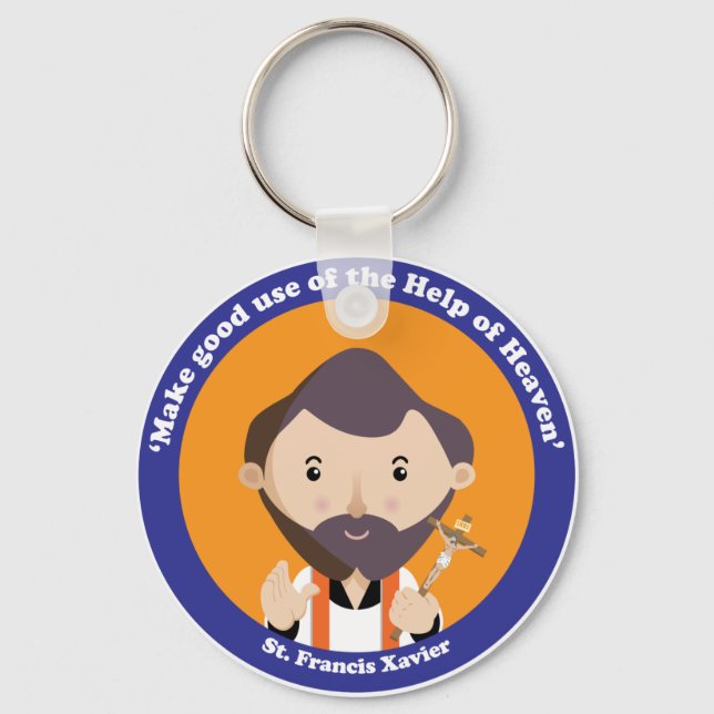 St. Francis Xavier Keychain (Front)