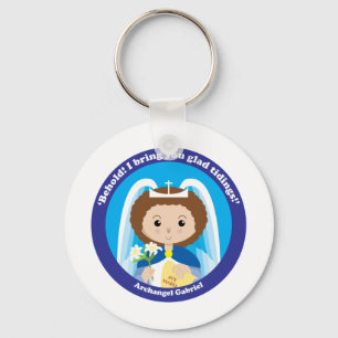 St. Gabriel the Archangel Keychain