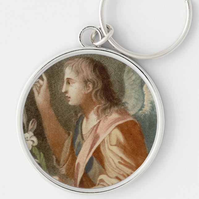 St. Gabriel the Archangel (M 011) Keychain (Front)