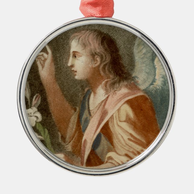 St. Gabriel the Archangel (M 011) Metal Ornament (Front)