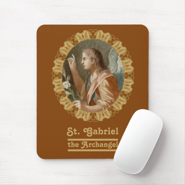 St. Gabriel the Archangel (M 011) Mouse Pad (With Mouse)