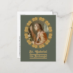 St. Gabriel the Archangel (M 011) Postcard