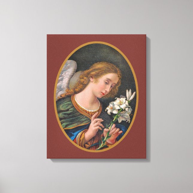 St. Gabriel the Archangel (M 035) Canvas Print (Front)