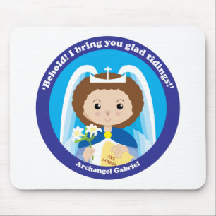 St. Gabriel the Archangel Mouse Pad