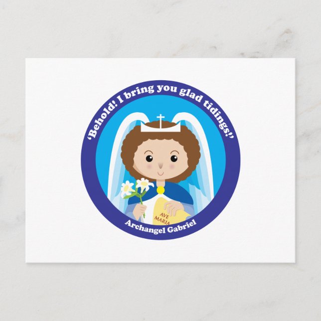 St. Gabriel the Archangel Postcard (Front)