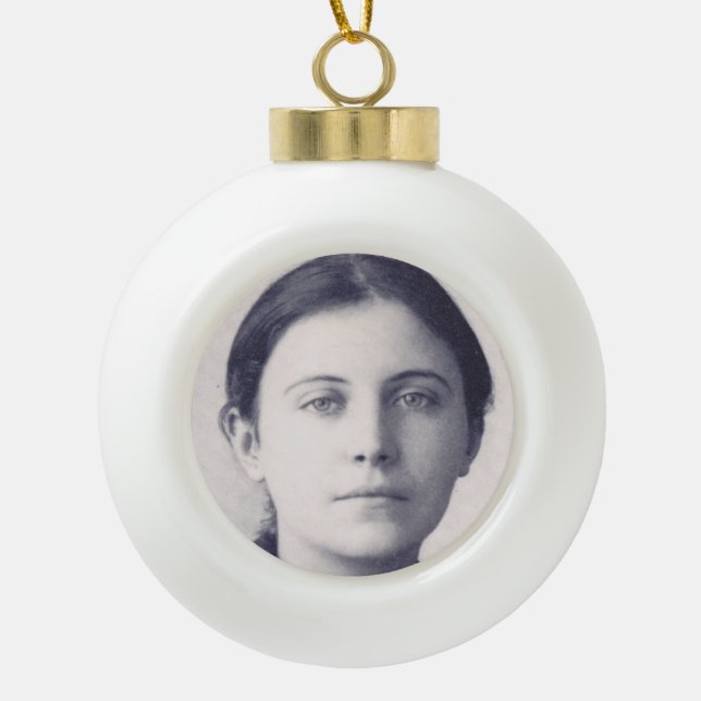 St.Gemma Christmas Ornament (Front)