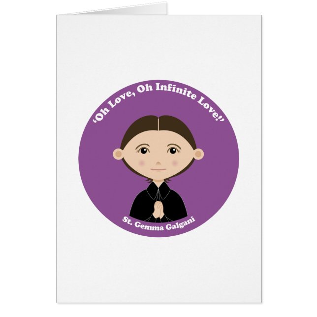 St. Gemma Galgani (Front)
