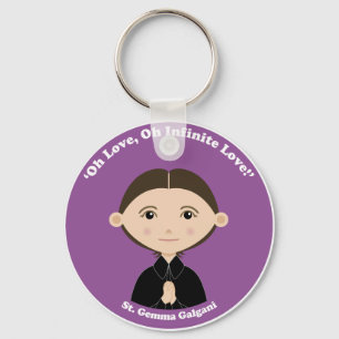 St. Gemma Galgani Keychain