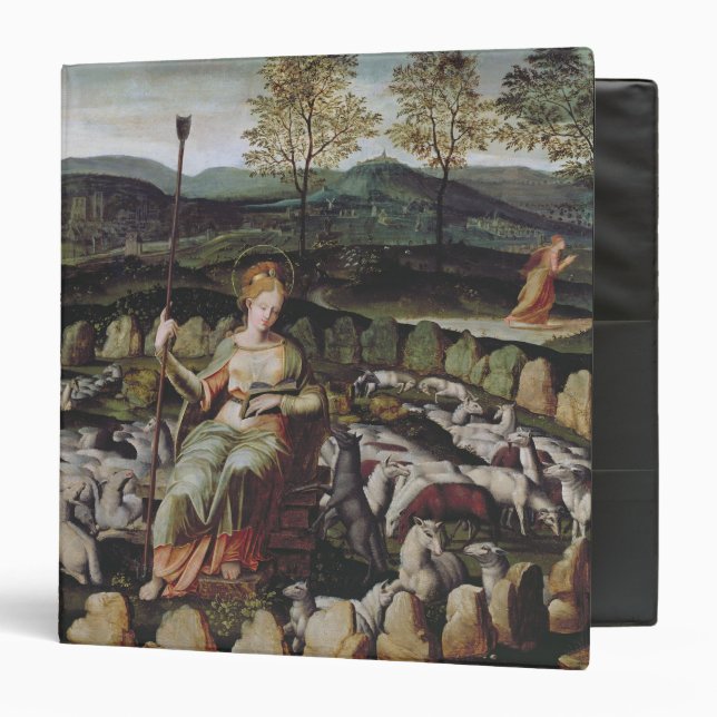 St. Genevieve Guarding her Flock Binder (Front/Inside)
