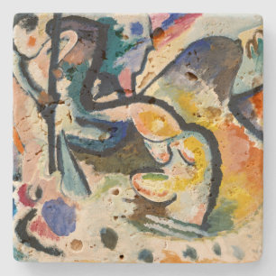 St. George 3 Kandinsky Stone Coaster