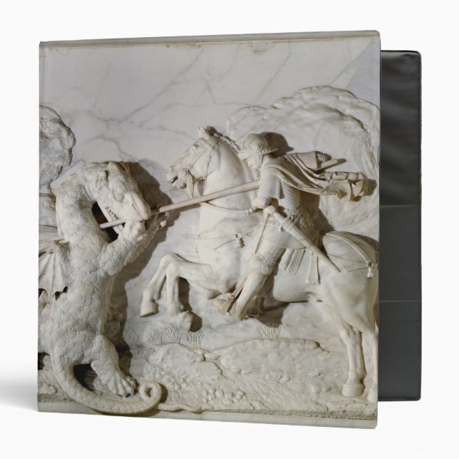 St. George and the Dragon, 1508 Binder (Front/Inside)