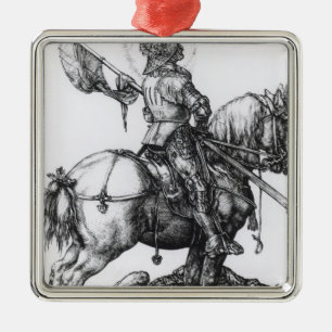 St. George and the Dragon, 1508 Metal Ornament