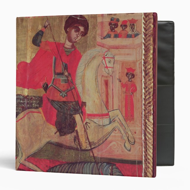 St. George and the Dragon, 1667 Binder (Front/Inside)