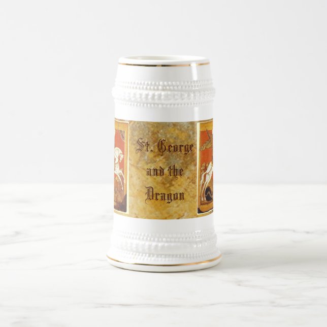 St. George and the Dragon Beer Stein (Center)