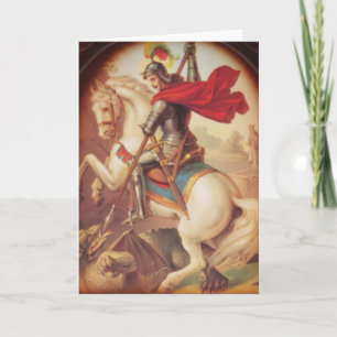 St. George and the Dragon Card