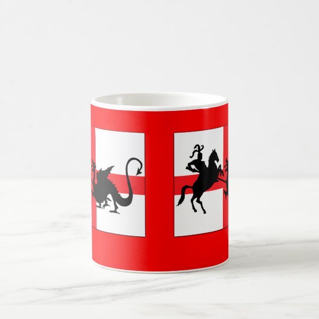 St George and the Dragon Coffee Mug (Center)
