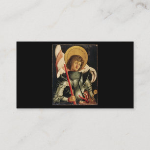 St George and the Dragon Day Icon Art Knight Catho Business Card