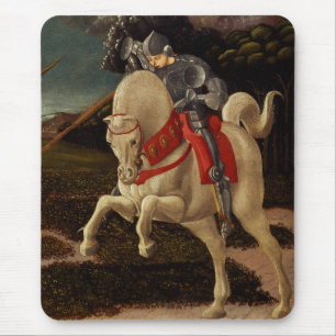 St. George and the Dragon (detail), c.1470 Mouse Pad
