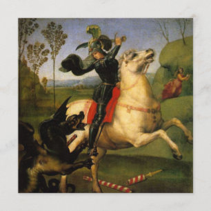 St. George and the Dragon Invitation