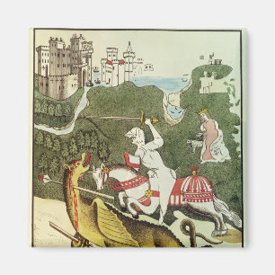 St. George and the Dragon Magnet