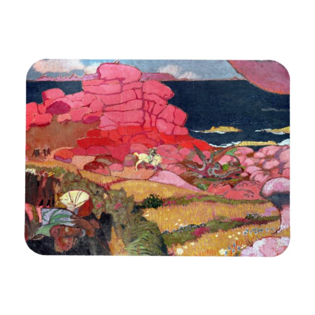 St. George and the Dragon Magnet (Horizontal)