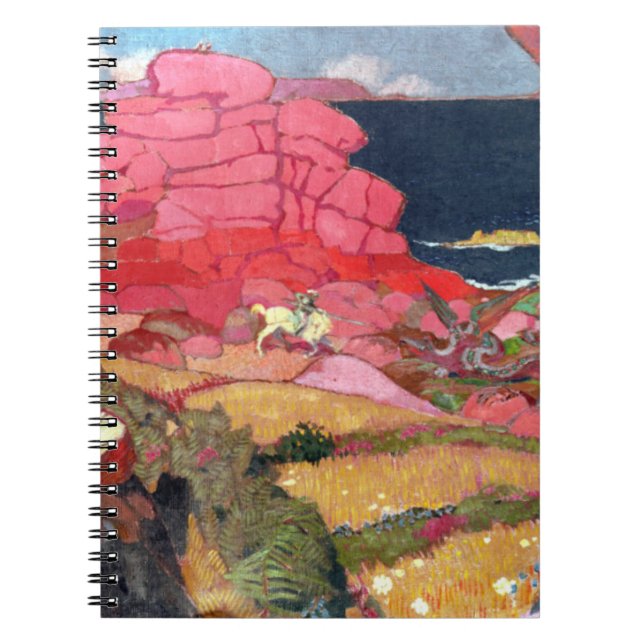 St. George and the Dragon Notebook (Front)