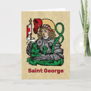 St. George and the Dragon (Nuremberg) Greeting Card