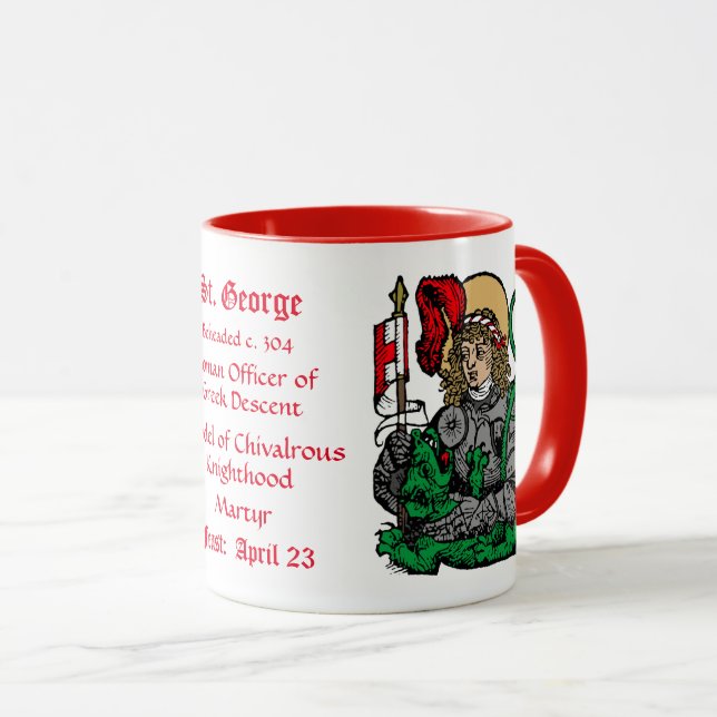 St. George and the Dragon (Nuremberg) Mug (Front Right)