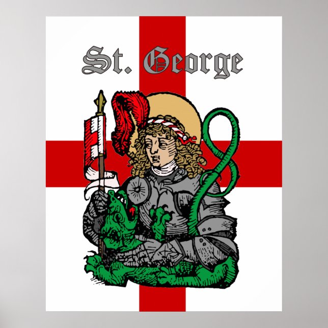 St. George and the Dragon (Nuremberg) Poster (Front)