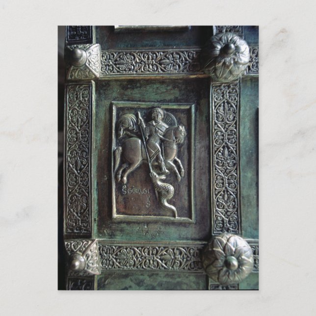 St. George and the Dragon Postcard (Front)