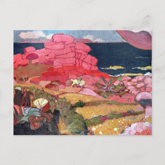 St. George and the Dragon Postcard (Front)