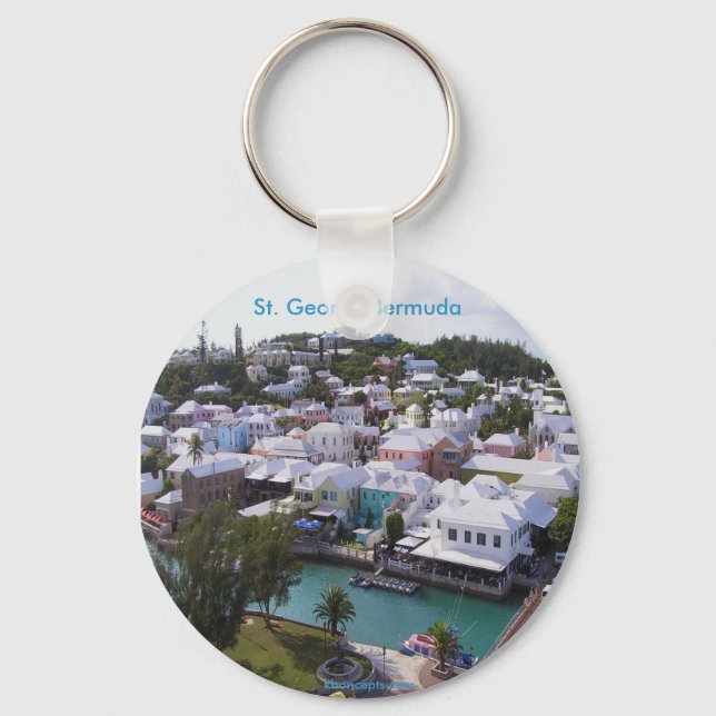 St. George Bermuda Keychain (Front)