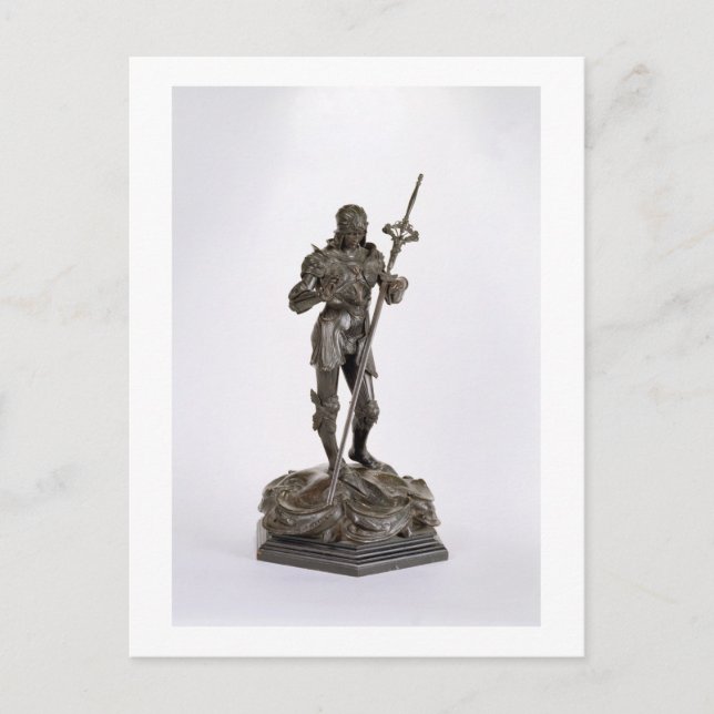 St. George (bronze) Postcard (Front)