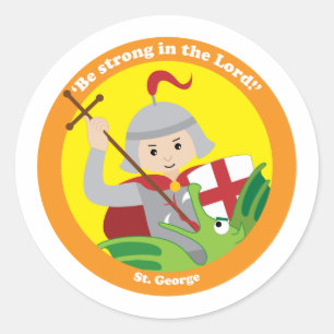 St. George Classic Round Sticker