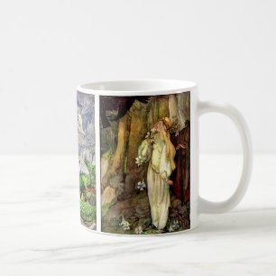 St George et la tasse de contes de fées de dragon