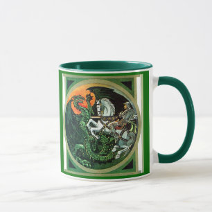 St George et le dragon - tasse