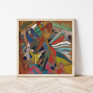 St. George II Kandinsky Poster