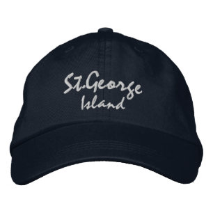 St. George Island Florida Embroidered Baseball Hat