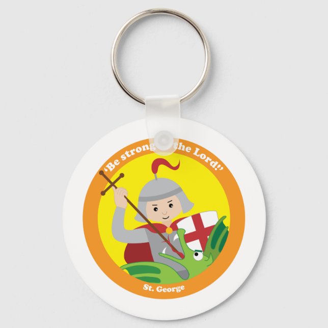 St. George Keychain (Front)