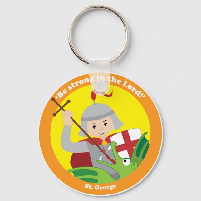 St. George Keychain (Front)