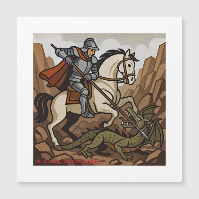 St.George kills the Dragon - Doudou, Mons (Front)