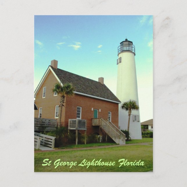 St George Lighthouse Fl Postcard (Front)