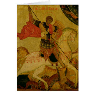 St George massacrant le dragon