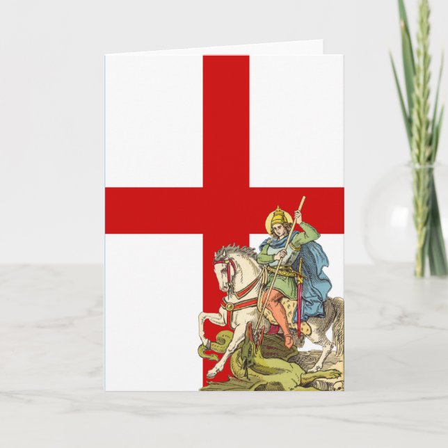 St. George on Horseback (BS 01) Card (Front)