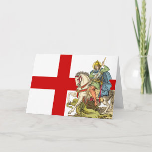 St. George on Horseback (BS 01) Card