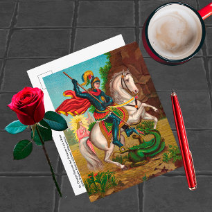 St. George Rescues the Princess Postcard
