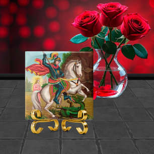 St. George Rescues the Princess Tile